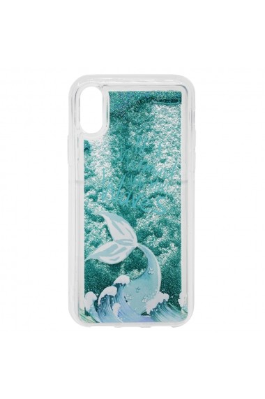 Carcasa iPhone XS / X Lemontti Liquid Sand Be A Mermaid And Make Waves