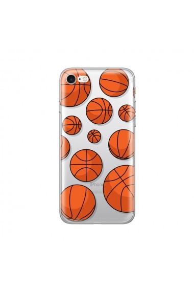 Husa iPhone SE 2 / 8 / 7 Lemontti Silicon Art Basketball