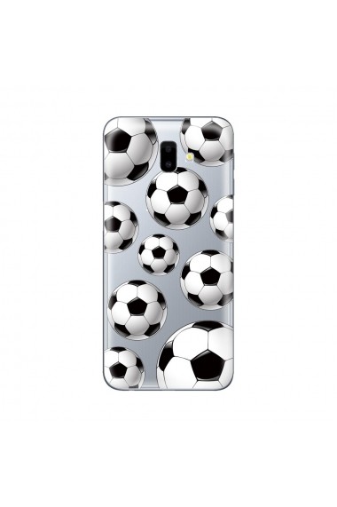 Husa Samsung Galaxy J6 Plus Lemontti Silicon Art Football