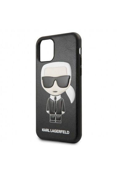 Husa iPhone 11 Pro Karl Lagerfeld Colectia Ikonik Negru
