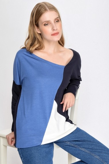 Bluza Madame Vogue ALC-015-185-TW albastru