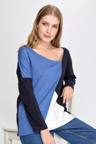 Bluza Madame Vogue ALC-015-185-TW albastru