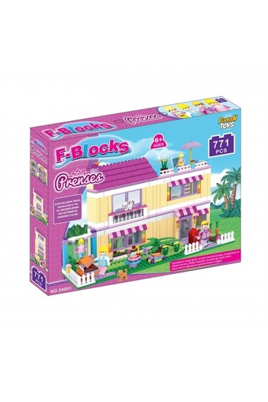 Set cuburi - 771 piese Furkan Toys FR37517 multicolor