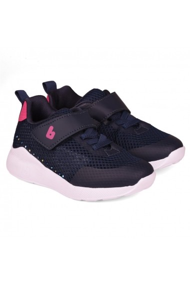Pantofi Sport Fete Bibi Evolution Up Navy Cu Led