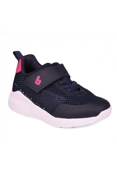 Pantofi Sport Fete Bibi Evolution Up Navy Cu Led