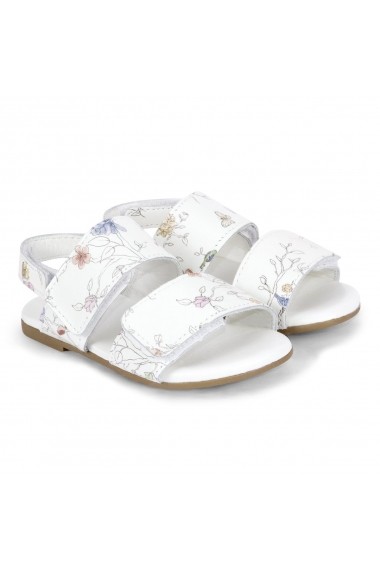 Sandale Fete Bibi Baby Birk Albe-Floral