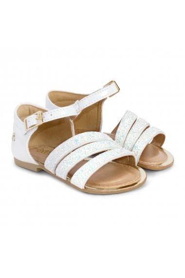 Sandale Fete Miss Bibi Albe/Glitter