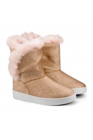 Cizme Fete Bibi Urban Cupru/Glitter Cu Detaliu Blanita