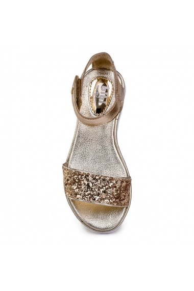 Sandale plate BIBI Glitter Auriu