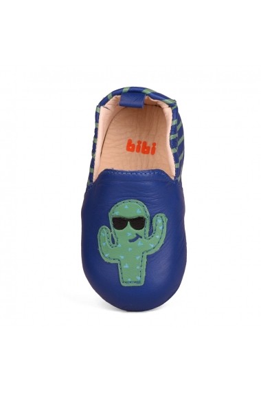 Pantofi Baietei Bibi Afeto New Albastru-Cactus