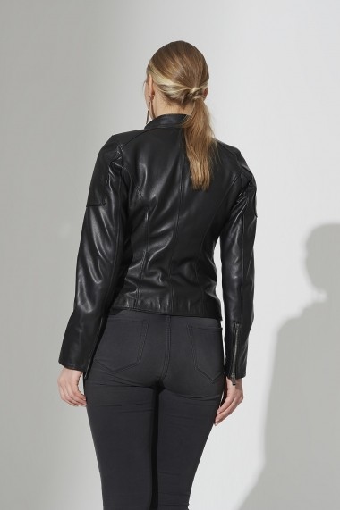 Jacheta din piele IPARELDE IPAW309 negru