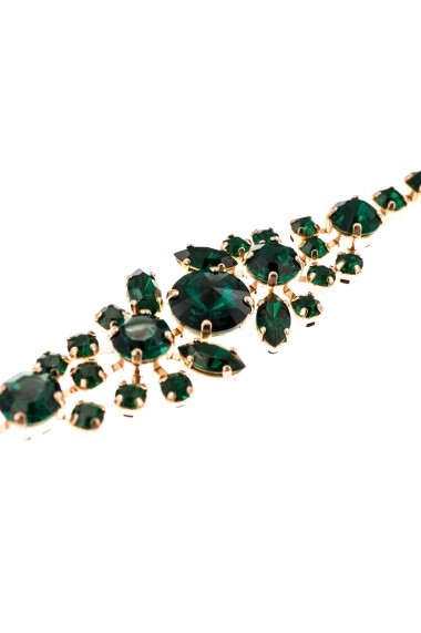 Bratara Emerald placata cu aur 24K - 4326/1-205205RG