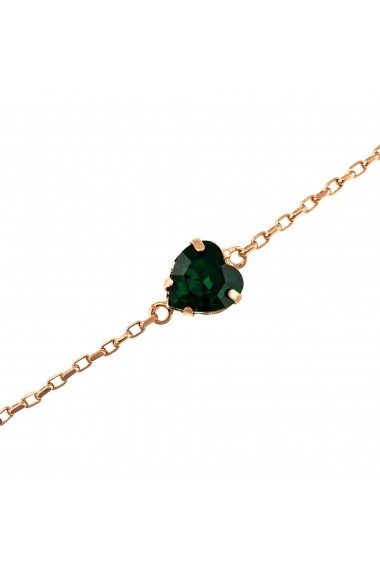 Bratara Emerald placata cu aur 24K - 4100/2-205RG