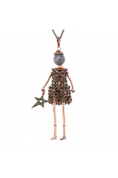 Bambola in Stile Milanese-Star-Copper