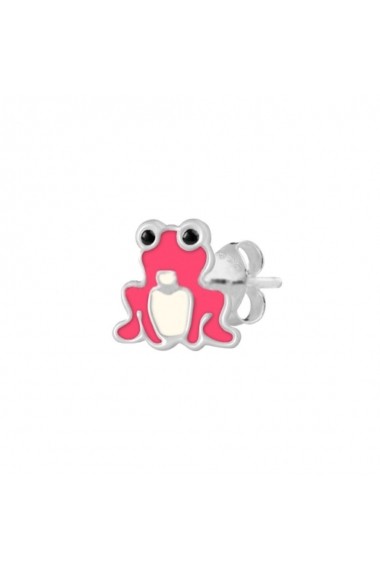 Cercei Argint 925 pentru copii Little Pink Frog