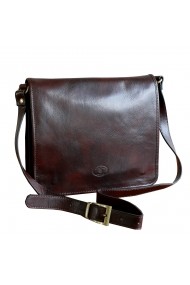 Geanta messenger din piele naturala GD107B