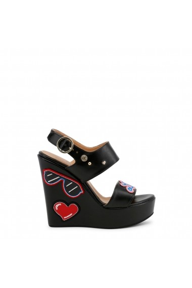 Sandale cu platforma Love Moschino JA1603CE15IC 0000 negru