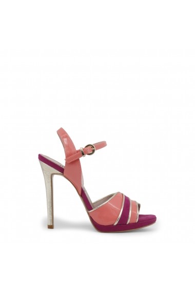 Sandale cu toc Paris Hilton 8605 PESCA-VIOLA-PLATINO Multicolor