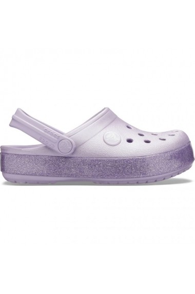 Sandale pentru copii Crocs Crocband Glitter Clog Jr 205936 530