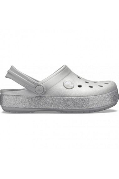 Sandale pentru copii Crocs Crocband Glitter Clog Jr 205936 040