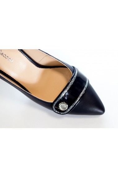 Pantofi cu toc Thea Visconti 402/B/19/613 Bleumarin