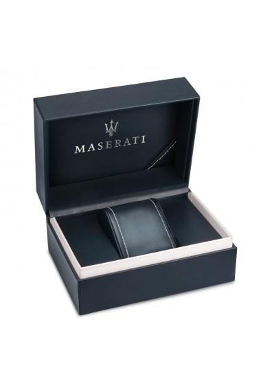 Ceas Maserati Successo R8871621008, carcasa inox, 44mm, curea neagra piele
