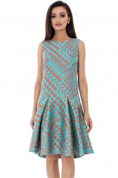 Rochie midi Closet London DR3393 Print