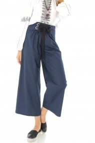 Pantaloni largi Roh Boutique TR307 Bleumarin