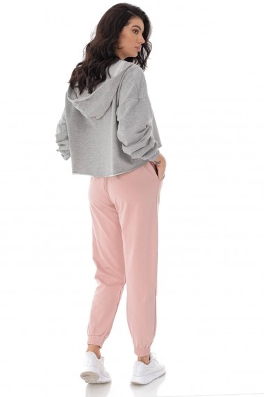 Pantaloni sport Roh Boutique de trening casual- ROZ - ROH - TR394 roz