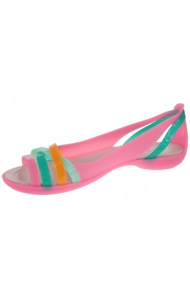 Sandale plate pentru femei Crocs Isabella Huarache 2 Flat 204912-6NU