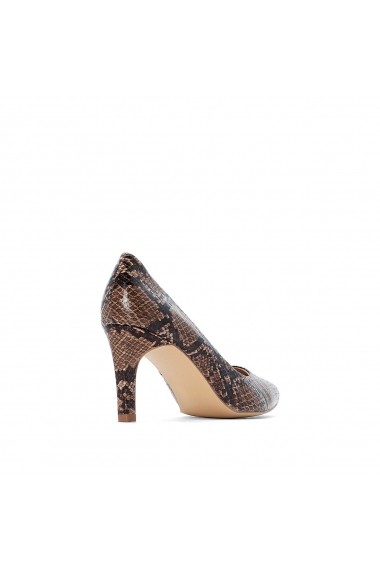 Pantofi cu toc La Redoute Collections GGO177 animal print