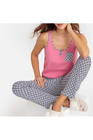 Pijama La Redoute Collections GFL967 roz