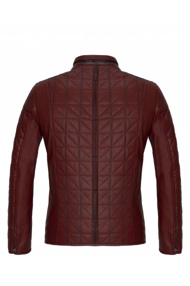 Jacheta din piele Paul Parker MAS-PA7081181-DARK RED Rosu