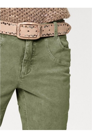 Pantaloni raiati mignona 158484 heine CASUAL verde