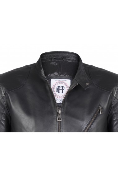 Jacheta din piele FELIX HARDY FE2874395 Negru