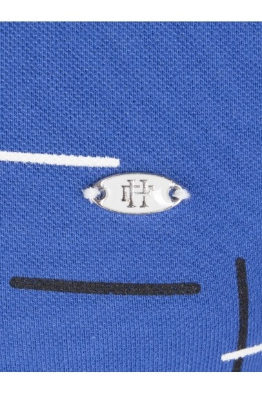 Tricou Polo FELIX HARDY FE9109161 Albastru