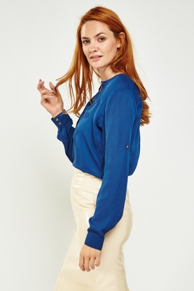 Bluza 640011-266847 Bleumarin