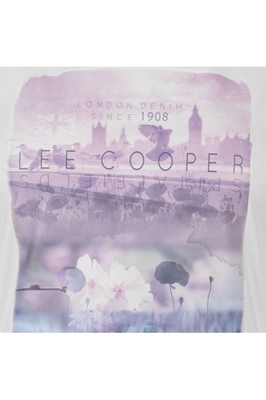 Tricou Lee Cooper 65911301 Alb