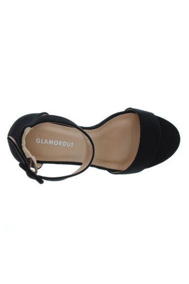 Sandale cu toc Glamorous 23306803 Negru