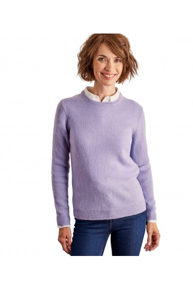 Pulover din lana Wool Overs L1LX-Lilac Lila