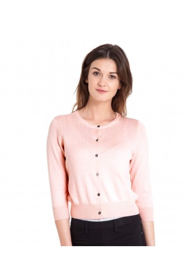 Cardigan Wool Overs S130L-Pale-Pink Roz