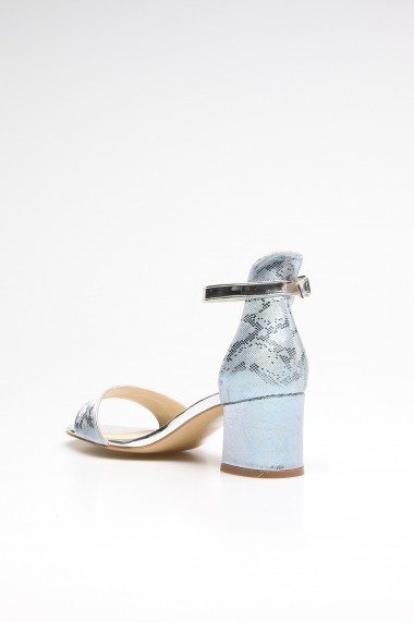 Sandale cu toc ROVIGO 0776004-03 albastru