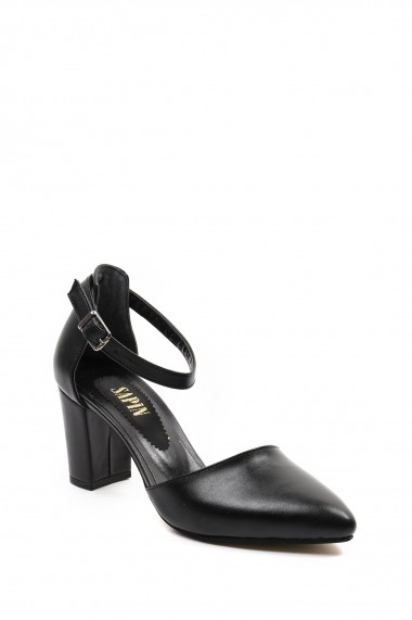 Pantofi cu toc SAPIN 23017 Negru