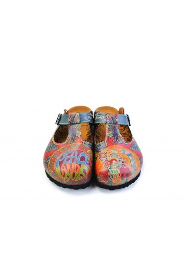 Papuci CALCEO CAL1505 Multicolor