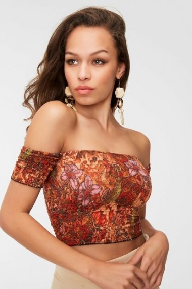 Top New Now 19Y590201 Floral