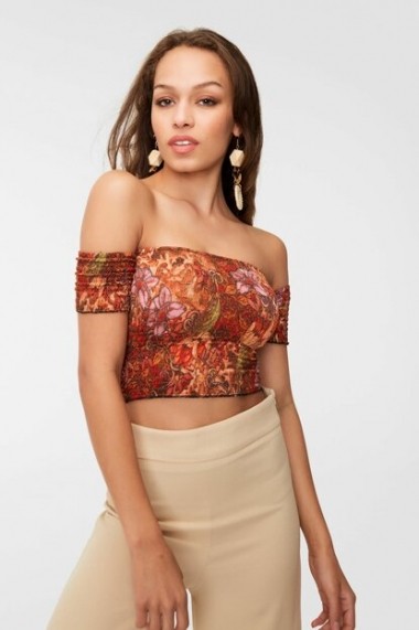 Top New Now 19Y590201 Floral