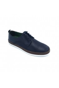 Pantofi sport piele naturala Torino 3683 bleumarin