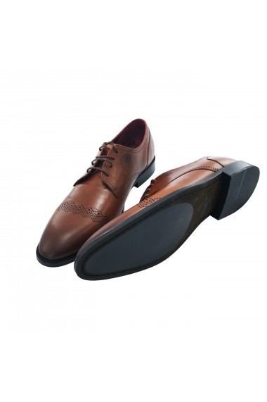 Pantofi din piele Torino 700 maro
