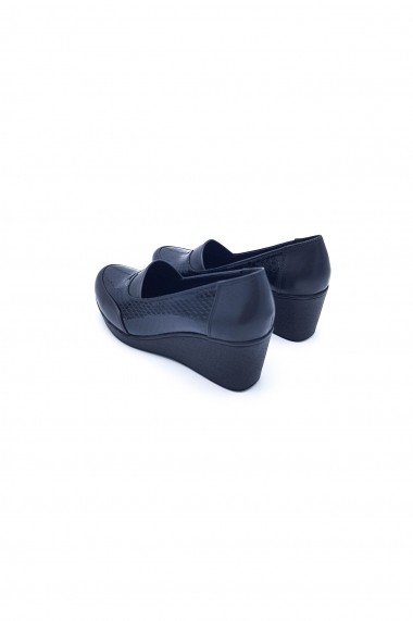 Pantofi piele naturala Torino 410 negri