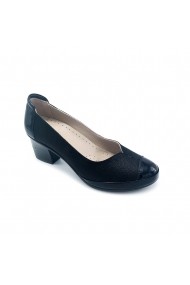 Pantofi piele naturala Torino 2400 negri